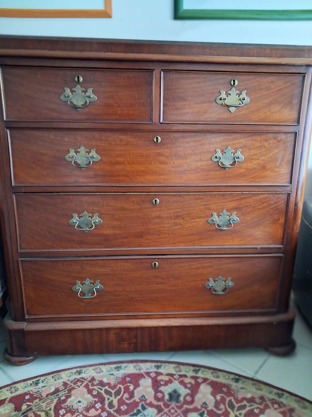 Superbe commode XIX&egrave;me si&egrave;cle en acajou Meubles