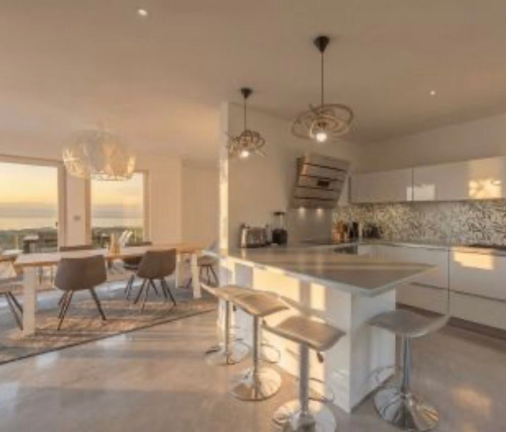 Vente Maison Vue Lac Leman, Villa contemporaine Marin, Thonon, Evian Marin