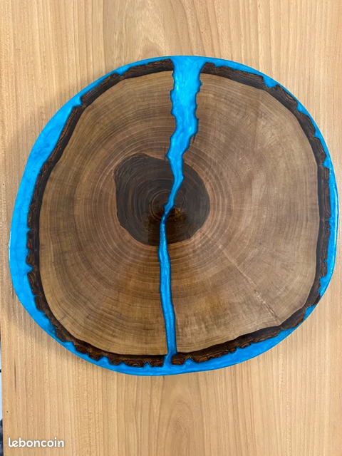 Plateau en bois et rsine 130 Obernai (67)