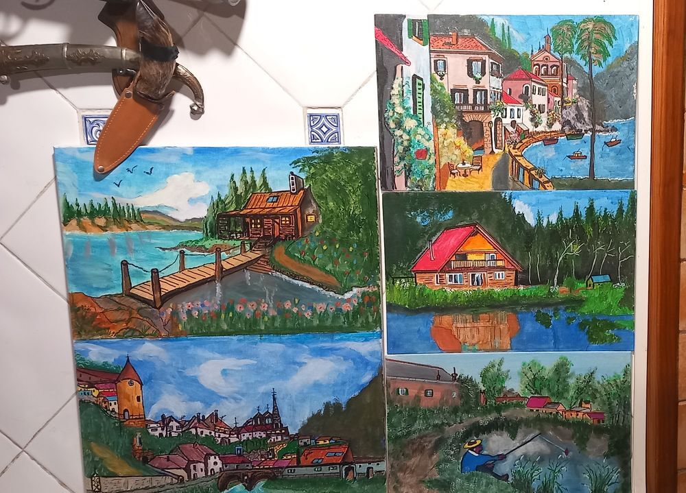 
peinture tableaux Décoration