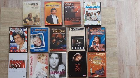 DVD CHANTEURS divers de A � M . 5 Le Vernois (39)