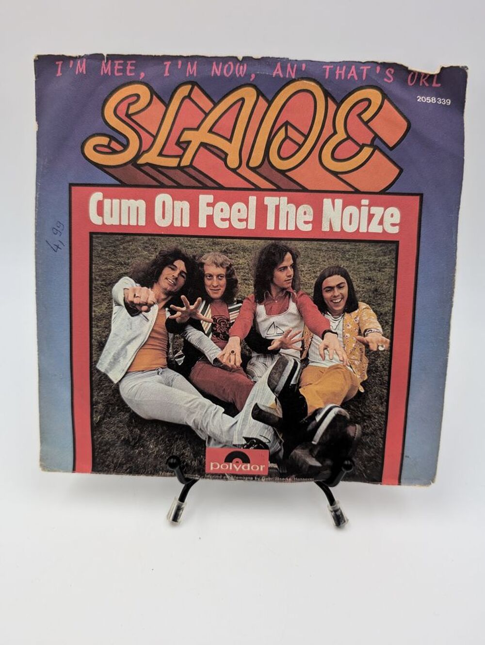 Vinyle 45 tours Slade : Cum on Feel the Noize / I'm Mee... CD et vinyles