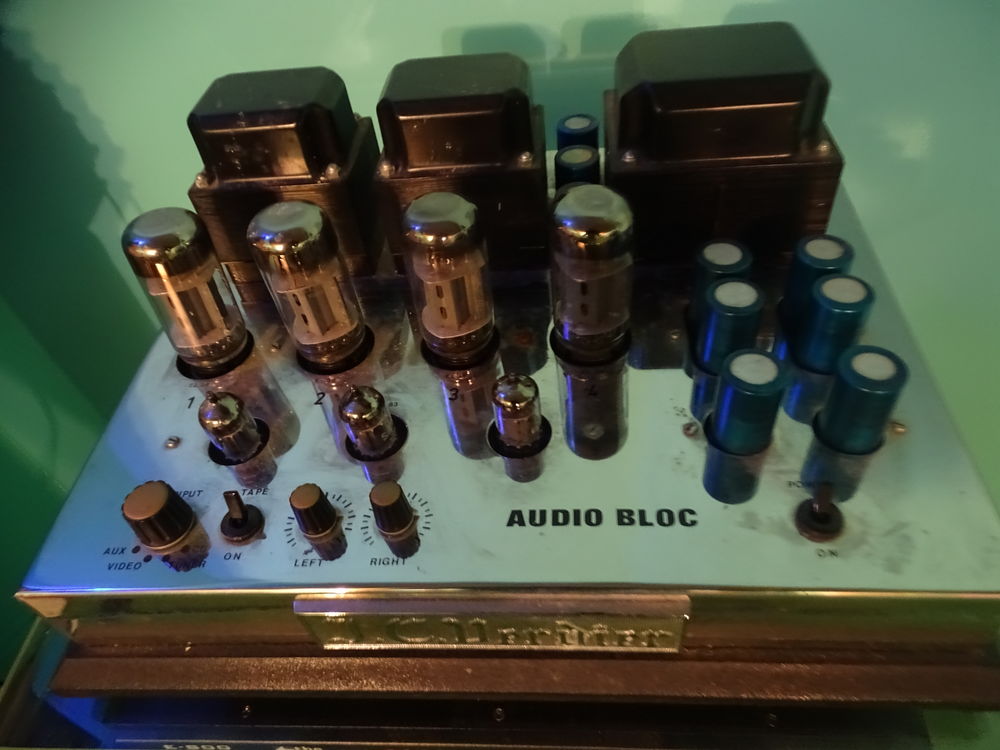 Ampli &agrave; lampe HI FI Instruments de musique