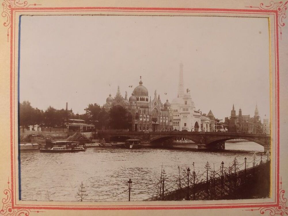 Album de 24 Photographies Paris Exposition Universelle 1900 