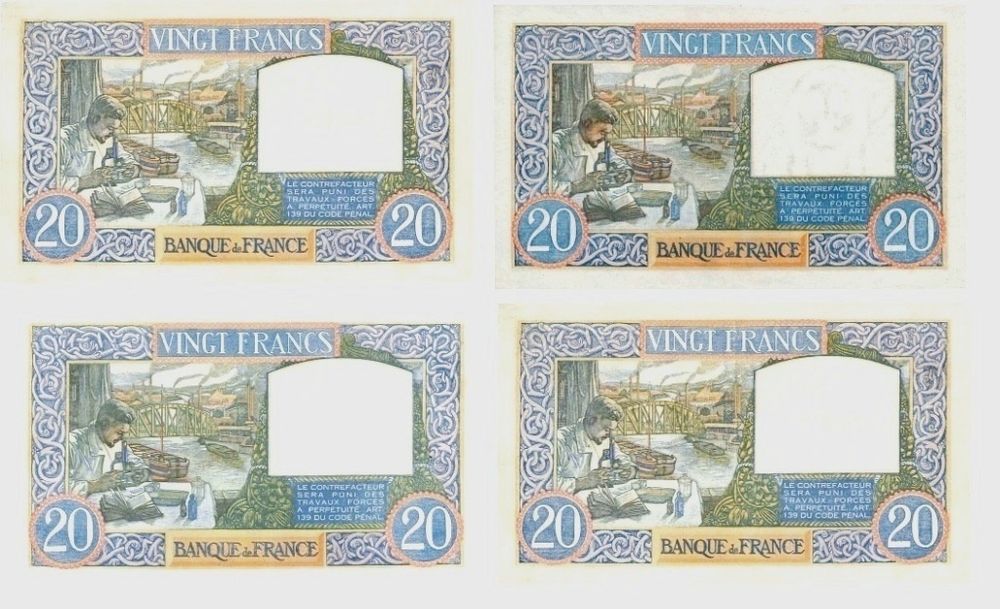 LOT 8 BILLETS 20 F SCIENCES 