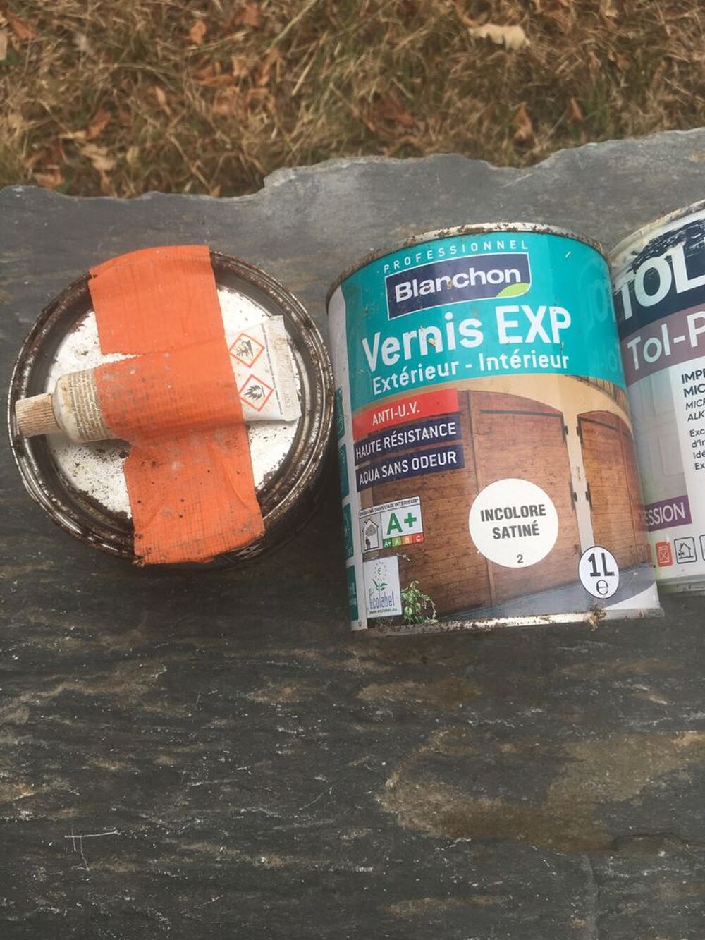 Peinture/vernis/tollens microporeuse/d&eacute;capant
Le lot 21 pots Bricolage