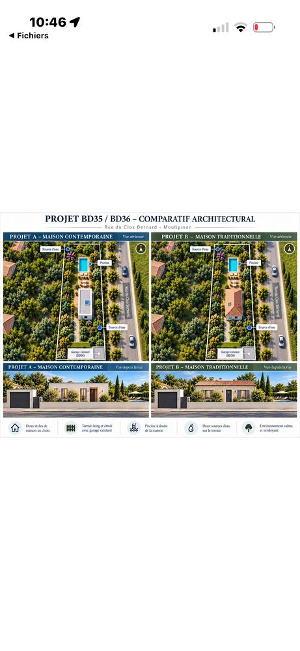 Vente Terrain Terrain constructible 348 m² avec garage €