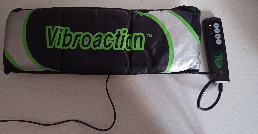 Ceinture vibrante Vibroaction (Abdos-fessiers) avec notices Sports