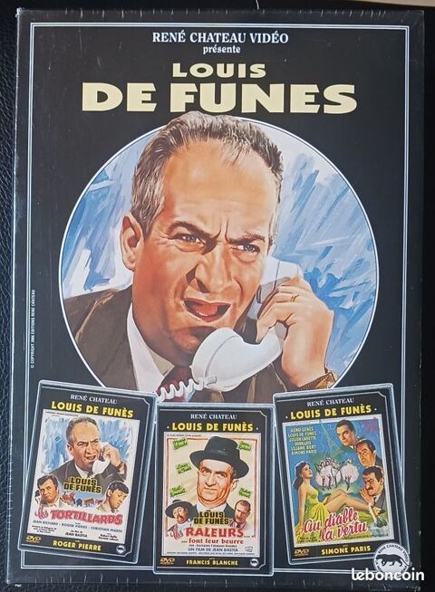 3 films DVD coffret Louis de Funes 9 Beauchamp (95)