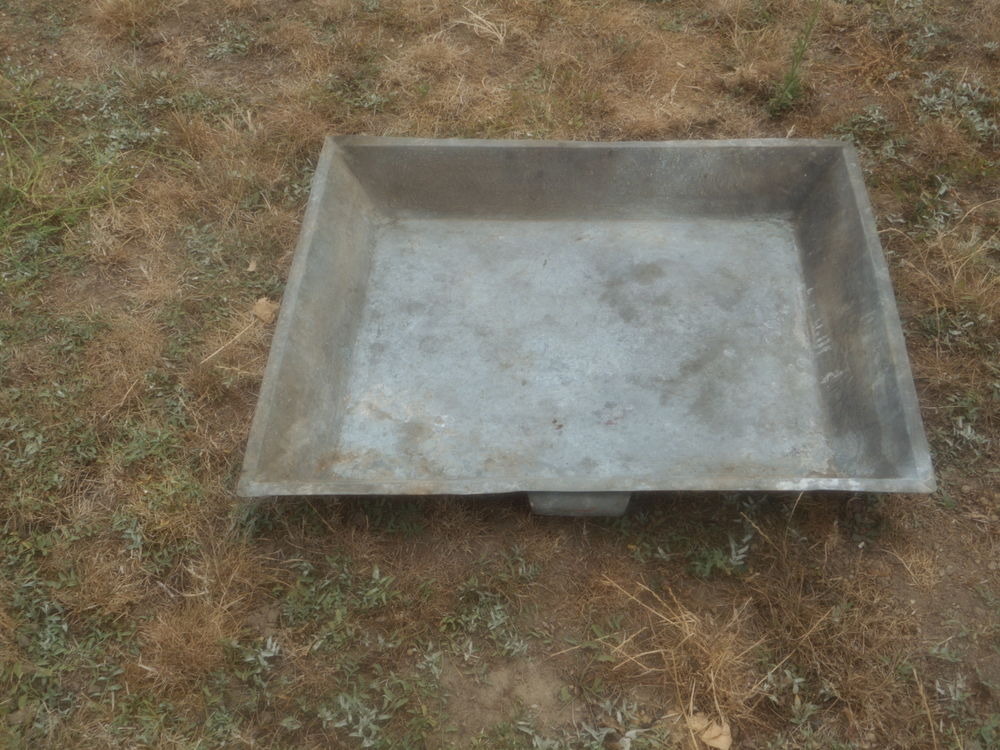 Bac en zinc Jardin