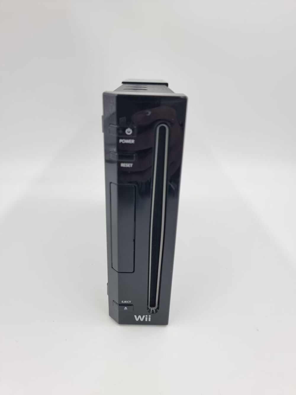 Console Nintendo Wii noire Model RVL 001 vendue avec c&acirc;bles Consoles et jeux vidéos