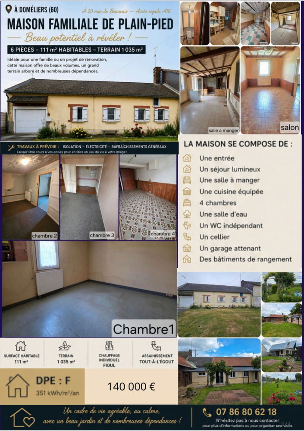 Vente Maison A vendre Doméliers