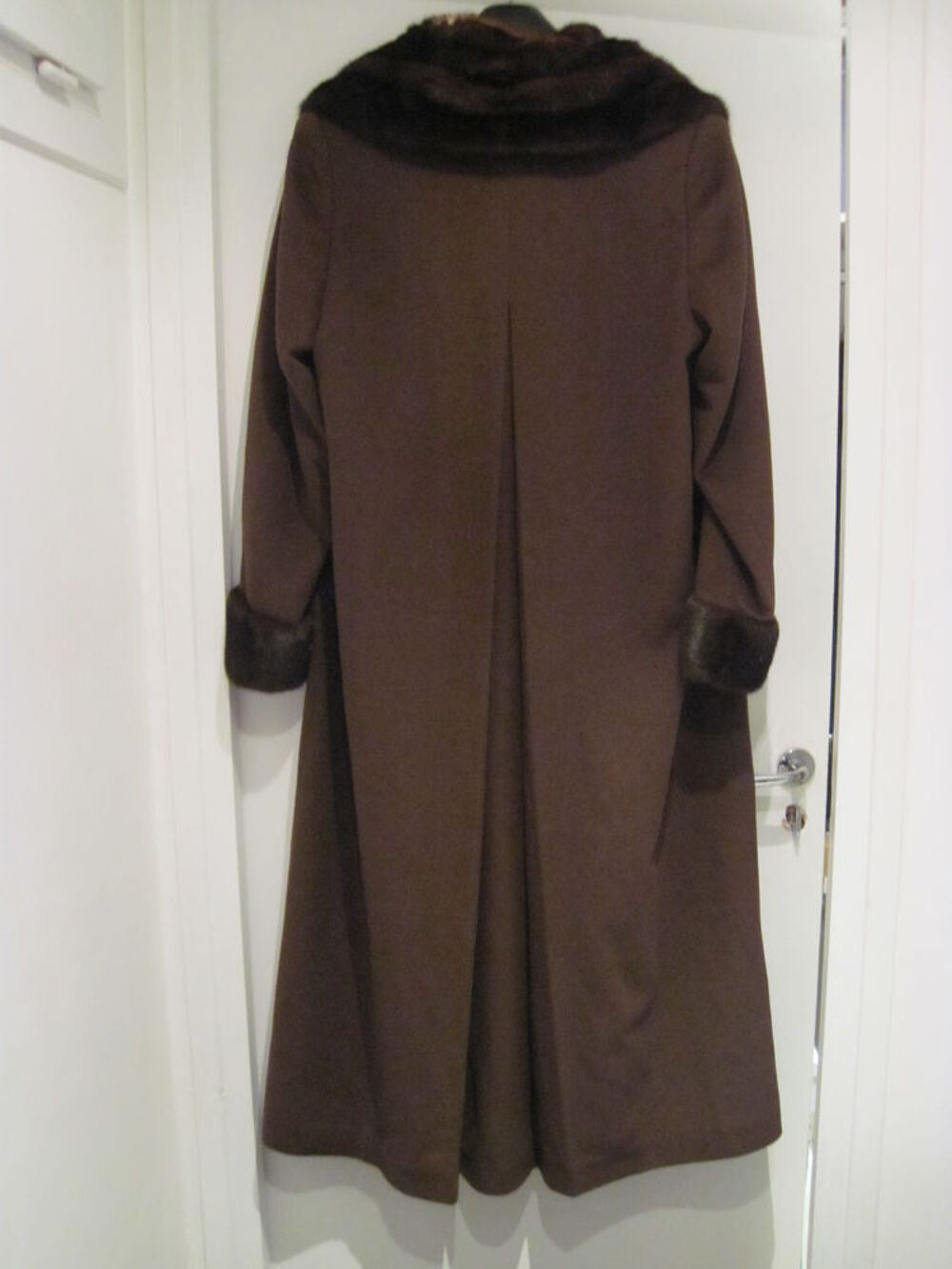 Manteau laine angora et cachemire Sprung Fr&egrave;res Vtements