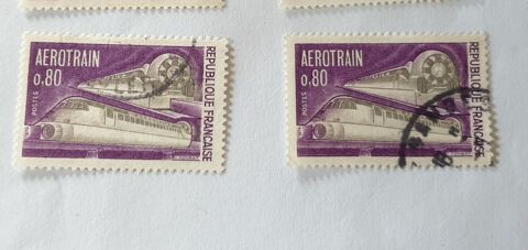 Timbre france Arotrain oblitr 1970 - lot 0.26 euro 0 Marseille 9 (13)