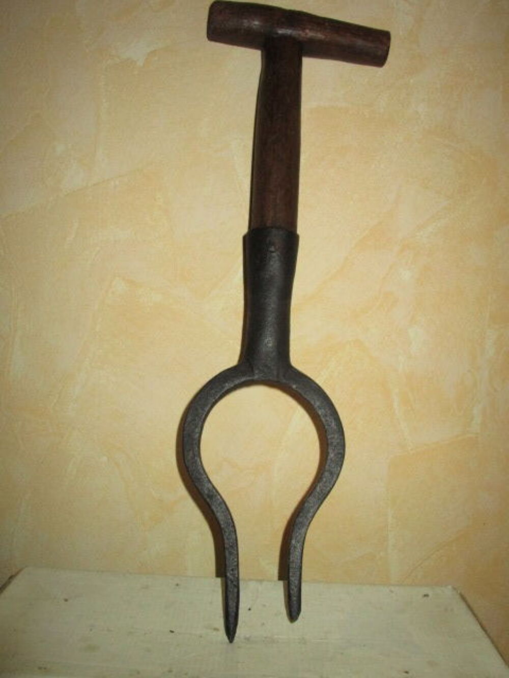 Louchet - Arrache Betterave - Outil Ancien Jardin