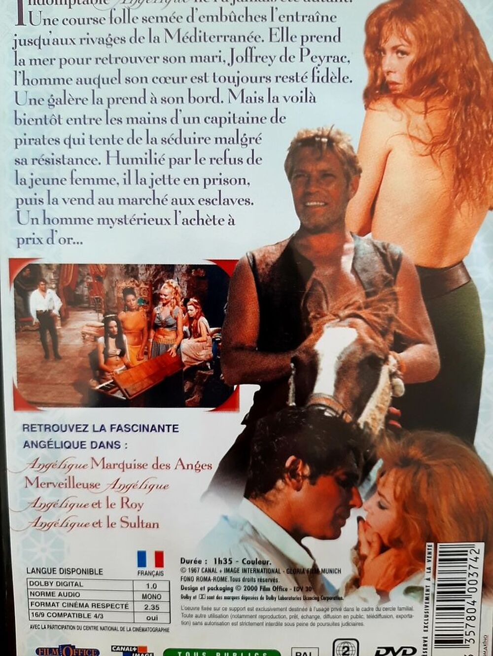 Indomptable Ang&eacute;lique dvd DVD et blu-ray