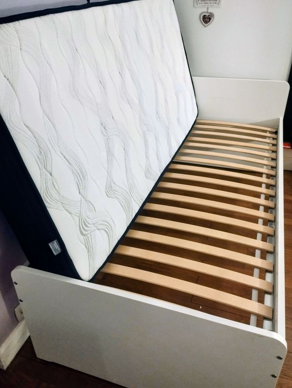 Lit enfant 90x200 avec sommier et matelas Mobilier enfants
