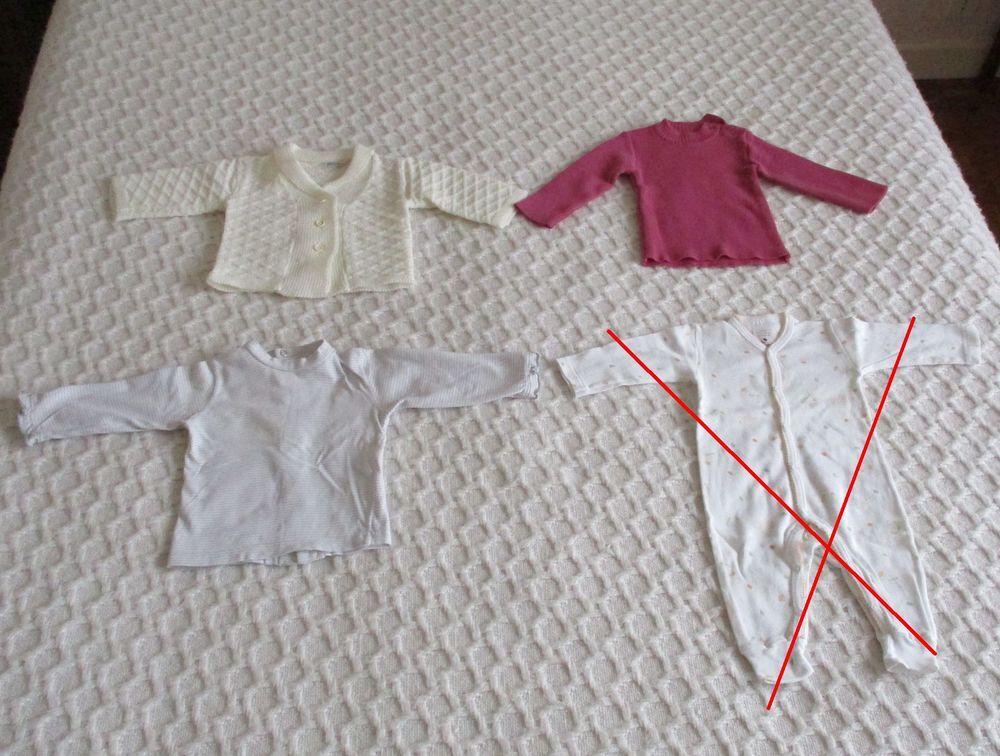 lot 7 v&ecirc;tements b&eacute;b&eacute; fille 6 mois Vêtements enfants