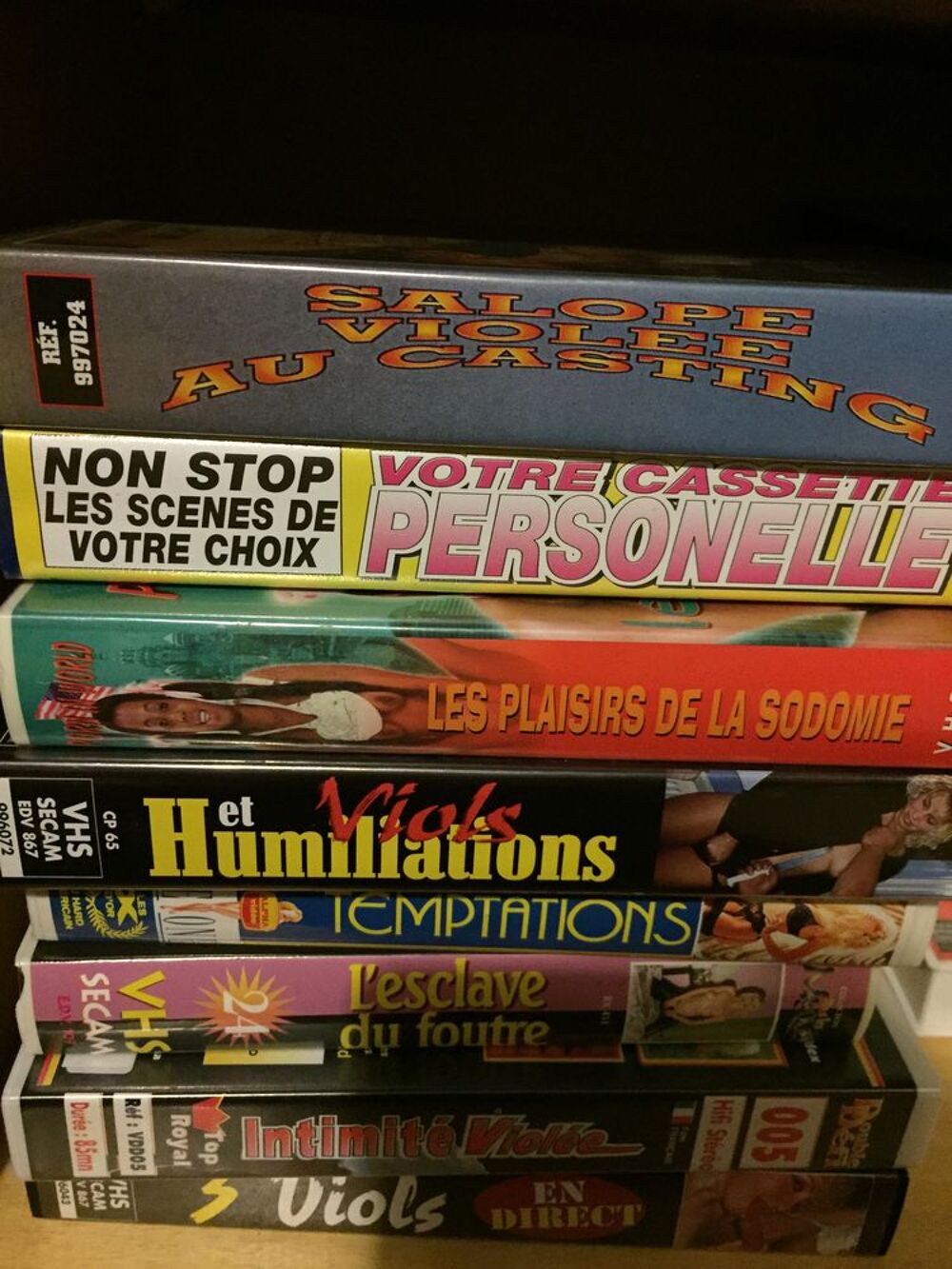 VHS et DVD pour adultes DVD et blu-ray