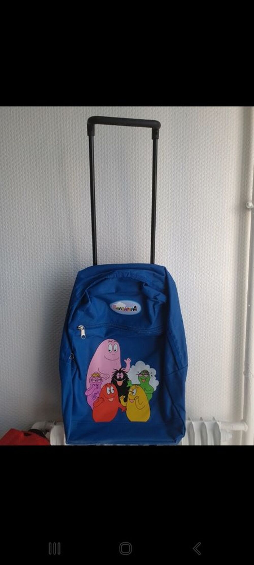 cartable &agrave; roulettes barbapapa maternelle neuf Mobilier enfants