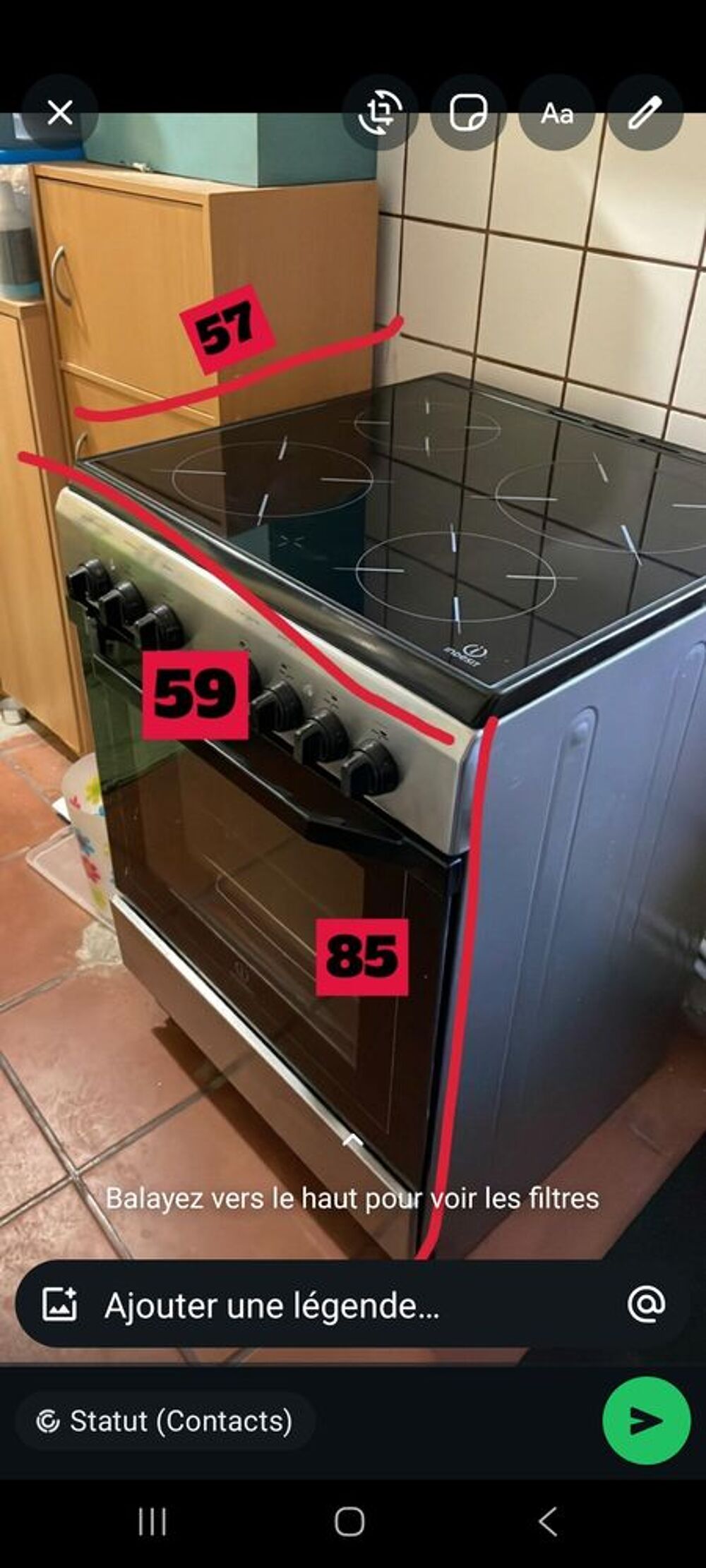 Gaziniere Indesit electrique 202i Electrom�nager