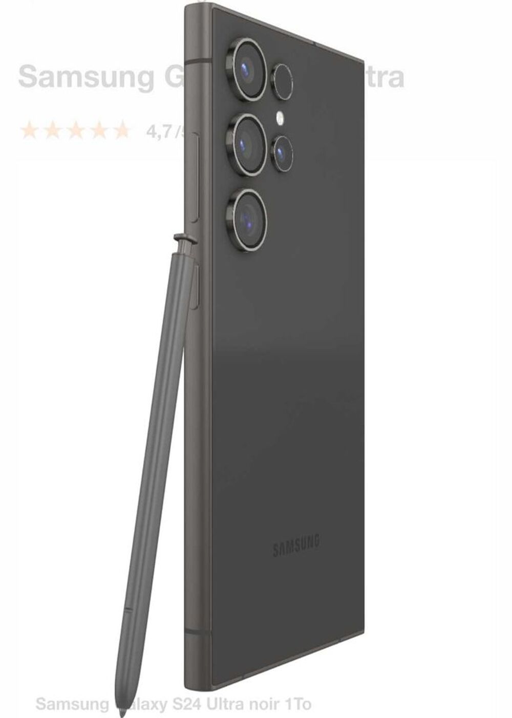 Smartphone Samsung S24 Ultra 1 To neuf Téléphones et tablettes
