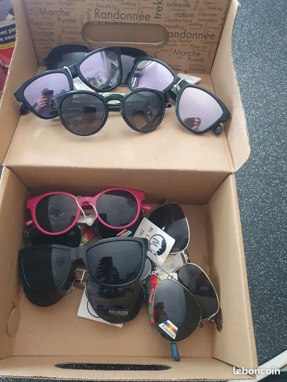Lot de 10 Lunettes polarized Bijoux et montres