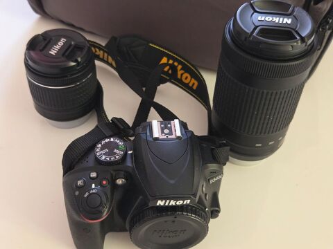 NIKON D3400 +2 OBJECTIFS  18-55 et 70-300 
350 Saint-Quirc (09)