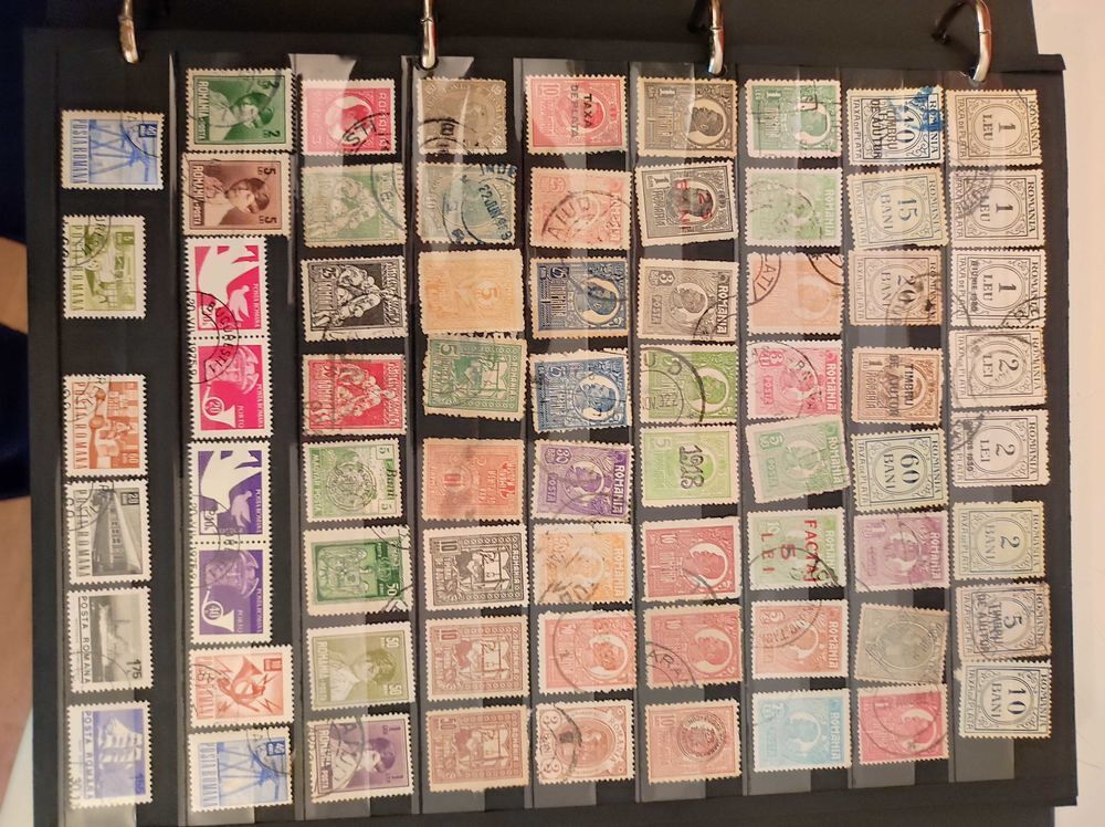 collection de timbres 