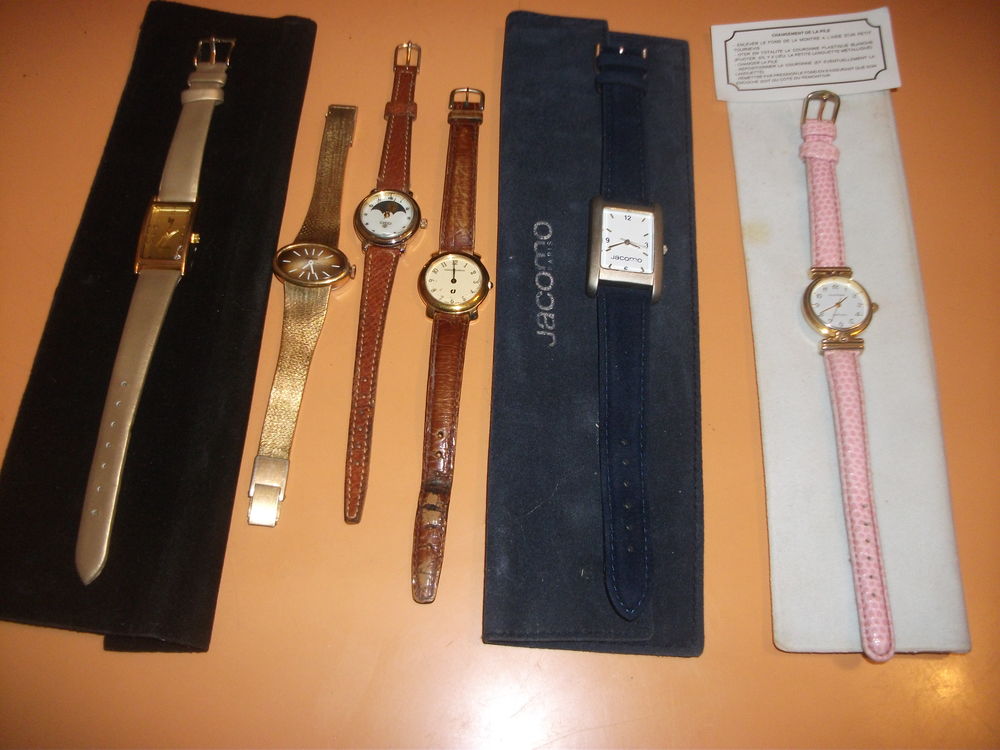 montres bracelets
Bijoux et montres
