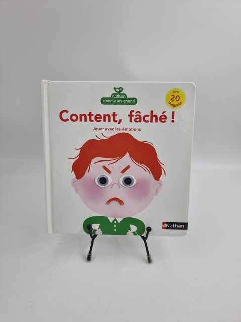 Livre enfant Content, F�ch� ! (Nathan) 1 Vulbens (74)