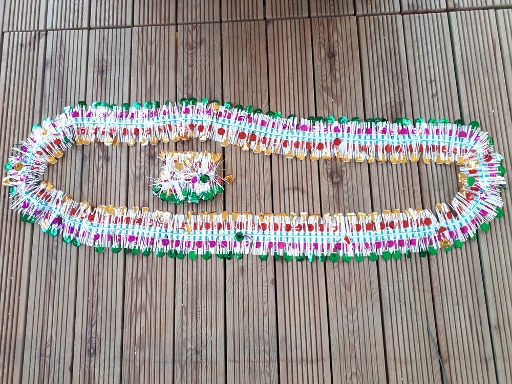 Lot de guirlandes et d&eacute;corations de No&euml;l D�coration