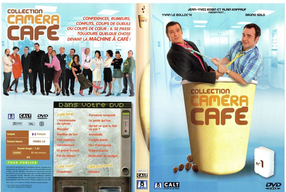 Cam&eacute;ra Caf&eacute; Saison 1, &eacute;pisode 1 &agrave; 15 - Collection DVD S&eacute;rie DVD et blu-ray