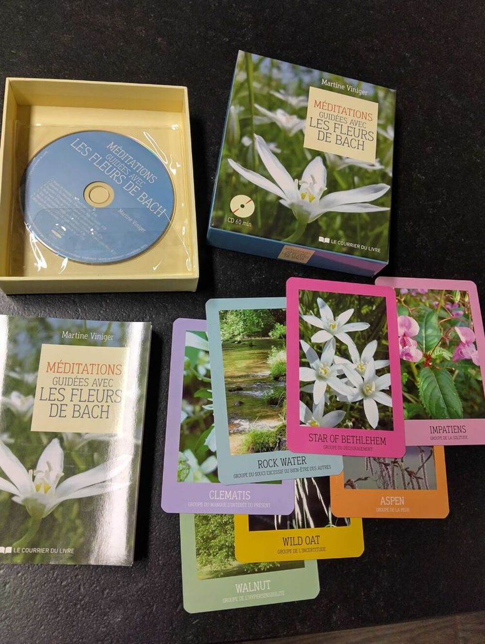 M&eacute;ditation guid&eacute;e avec les fleurs de Bach CD et vinyles