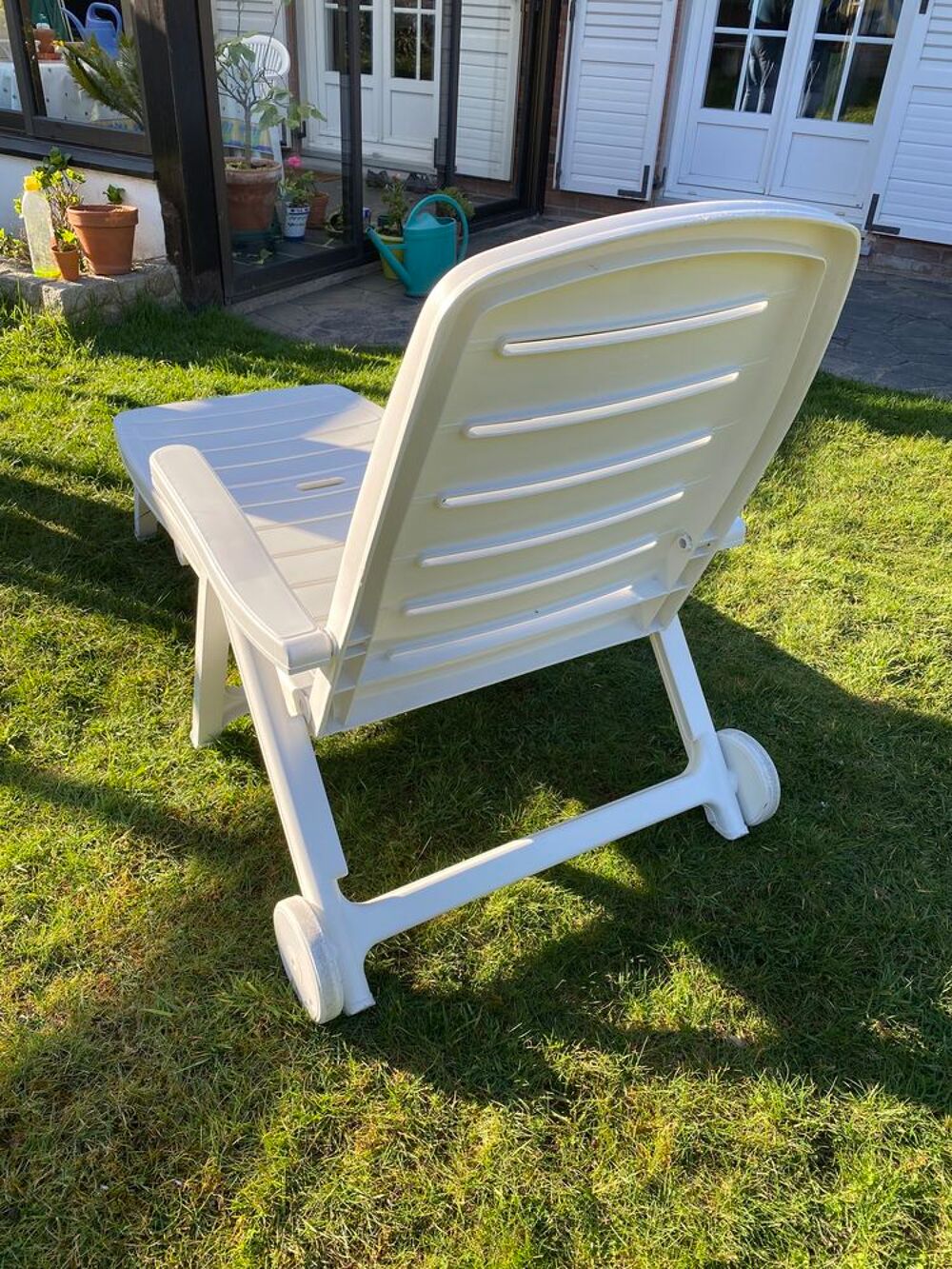 chaise longe tres costaud Jardin