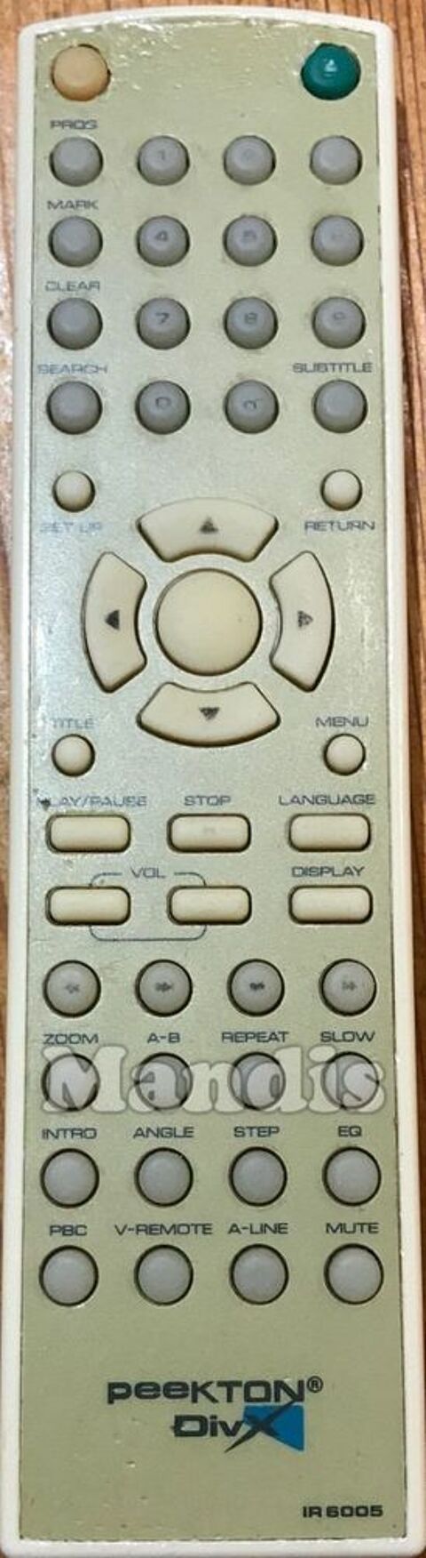 t�l�commande Peekton IR6005B 9 Beauchamp (95)