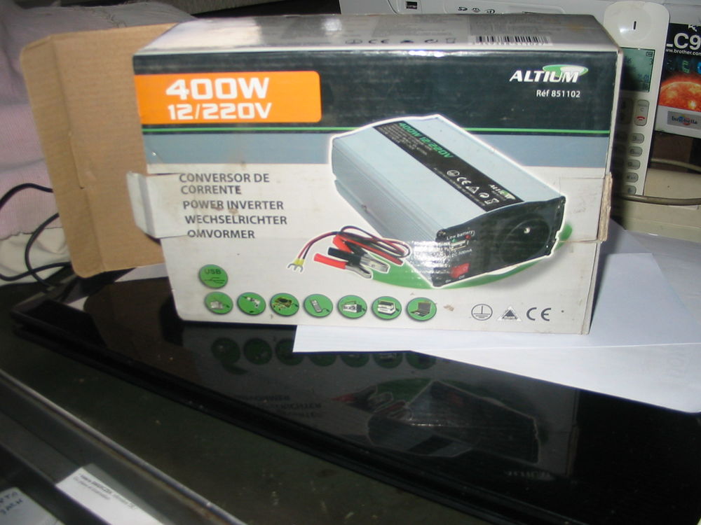 convertisseur de 12v &agrave; 220v Bricolage