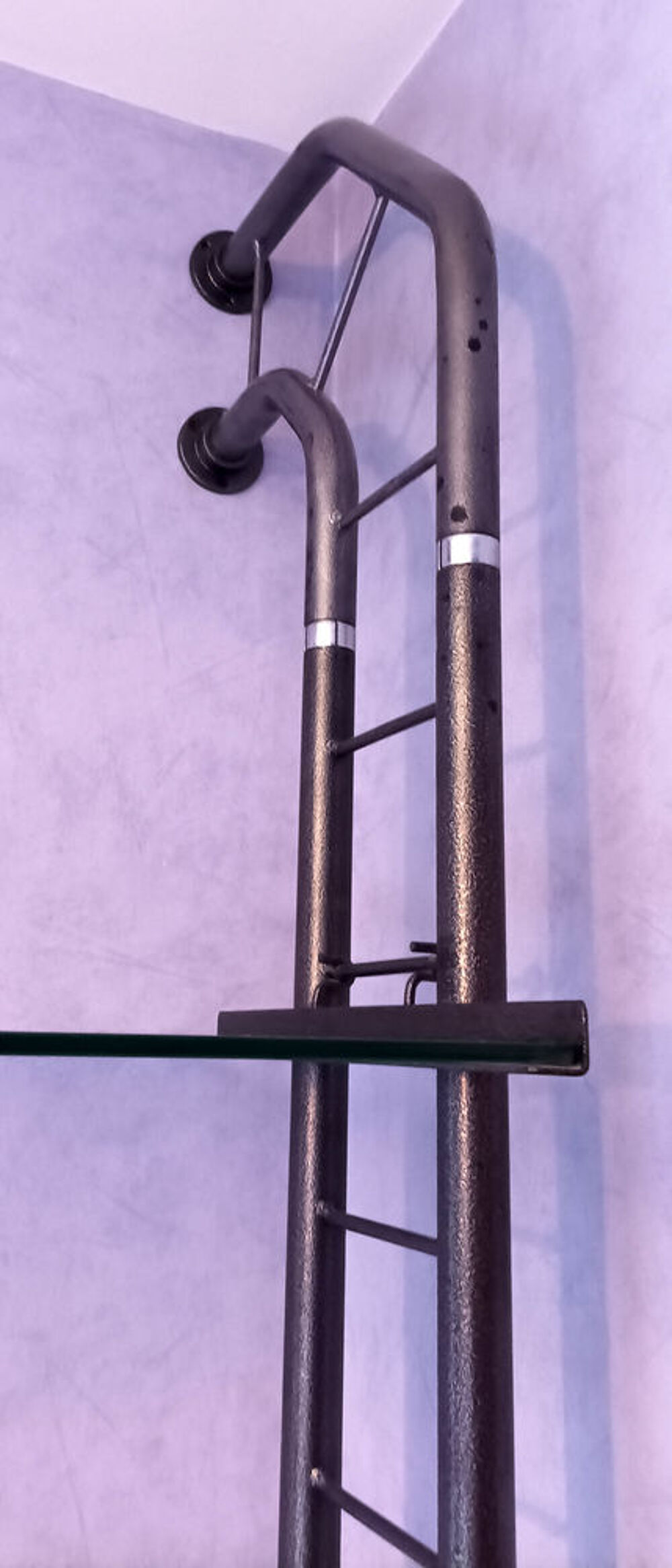 Etagere fer et verre Décoration