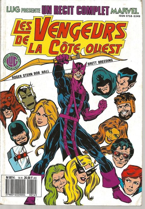 COMICS - UN RECIT COMPLET MARVEL N° 14 - LUG Gigean (34)