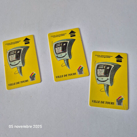 Premi�re carte de stationnement horodateur rechargeable de l 2 Saumur (49)