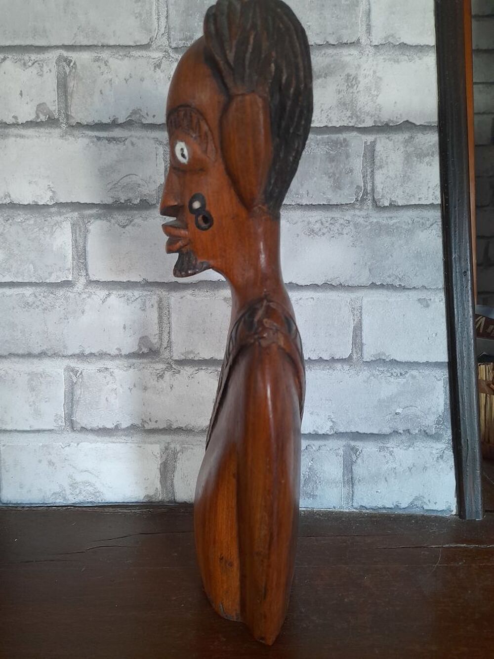 BUSTE EN BOIS D�coration