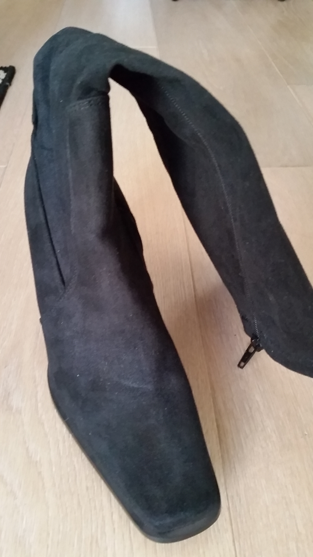 Bottes noires Chaussures