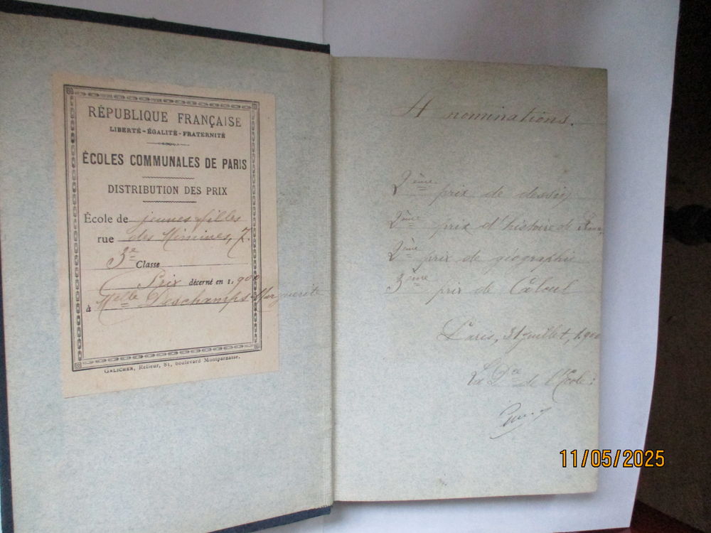 LIVRE L'ART MODERNE Deuxi&egrave;me partie 1896 