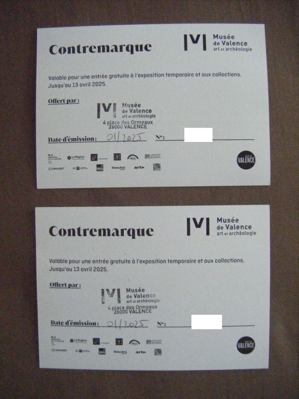 2 places Mus&eacute;e de Valence " Jaume Plensa. &Ecirc;tre l&agrave;. " (4 mai) Billetterie
