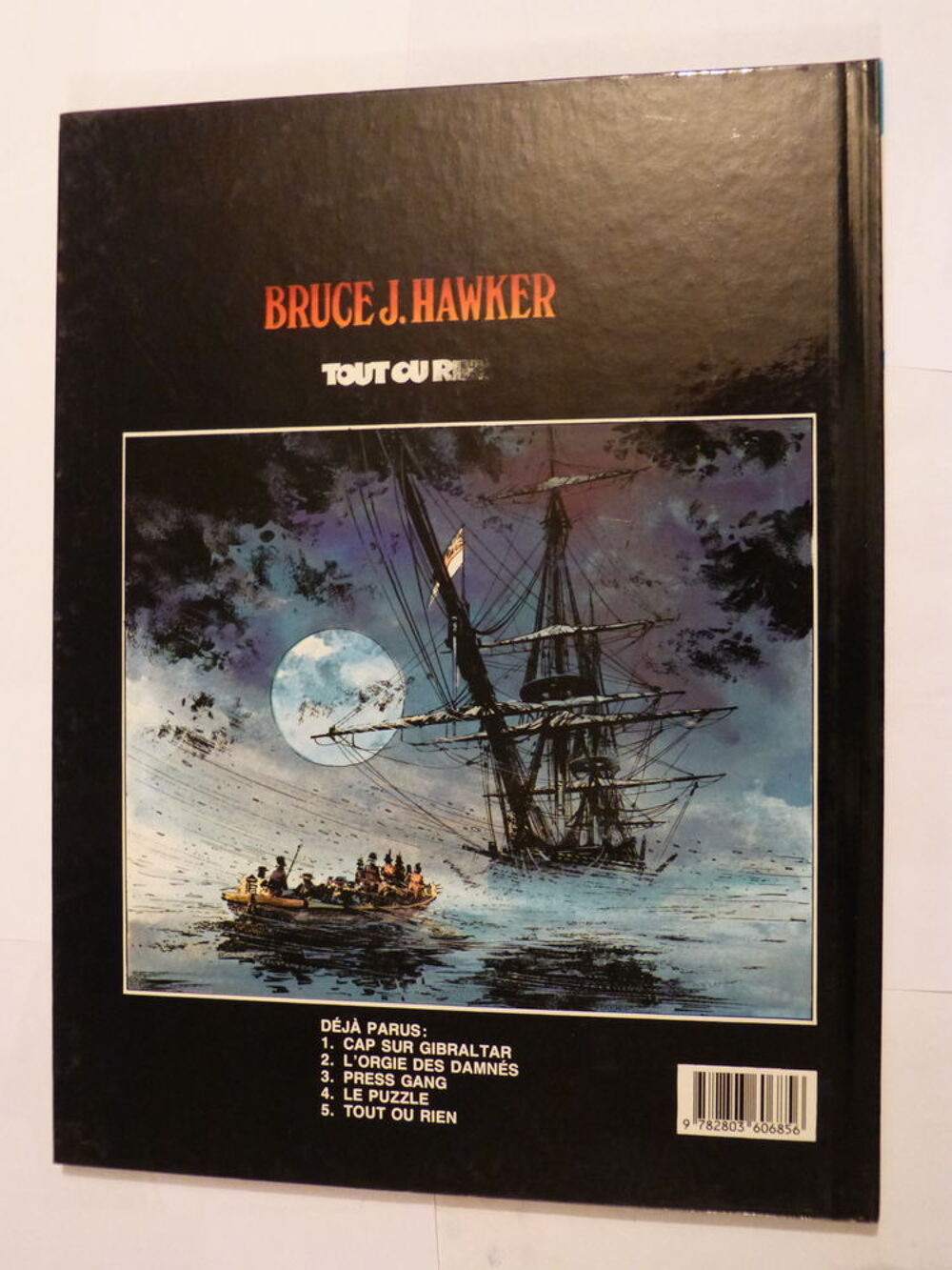 BD - BRUCE J. HAWKER N&deg; 5 TOUT OU RIEN &eacute;dit originale Livres et BD