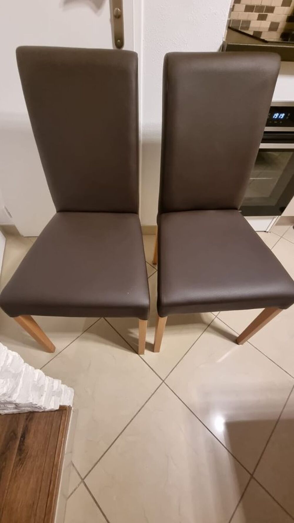 Chaises Marron BASICA Meubles