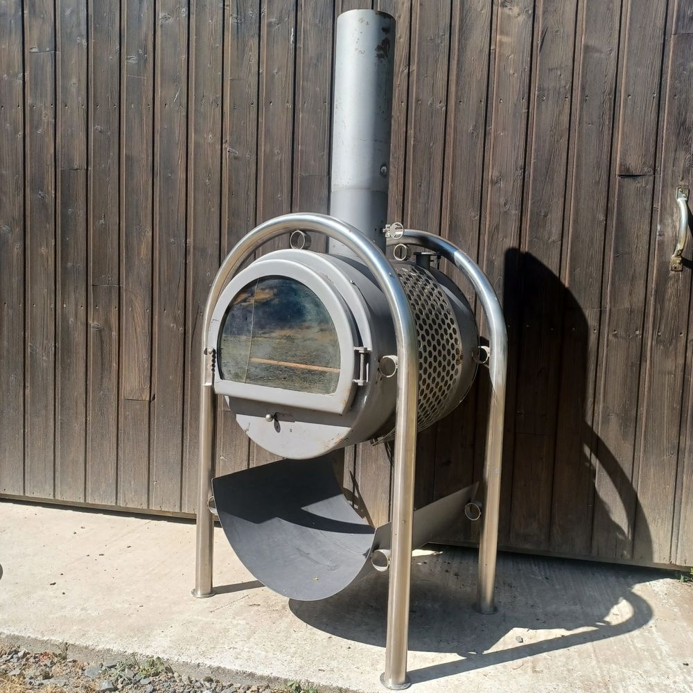 Poele &agrave; bois France turbo original Bricolage