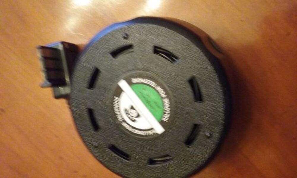 Rallonge neuve de 10 m (t&eacute;l&eacute;phone) avec enrouleur Electroménager