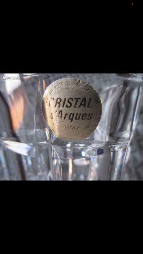 ancien vase en cristal d?arques en parfait tat 30 Lyon 8 (69)