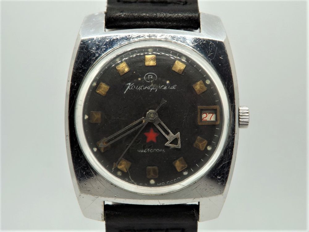 Belle montre russe Vostok Komandirskie Zakaz 2234 1960s Bijoux et montres
